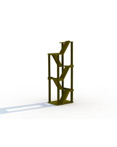 Corrigated Stair Case